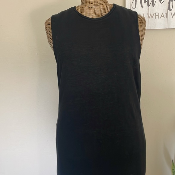 NWT! Rag & Bone Black Linen Midi Dress - Picture 3 of 14